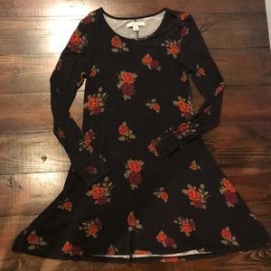 Floral Flare Mini Dress